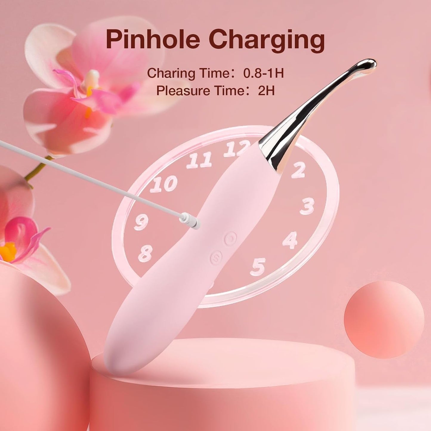 Vibromasseur Clitoridien et Point G de Précision 4-en-1 SensaMuse