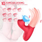 Vibrador de lamido y succión SensaTongue de 10 modos