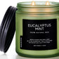Vela de masaje Sensual Eucalipto Menta