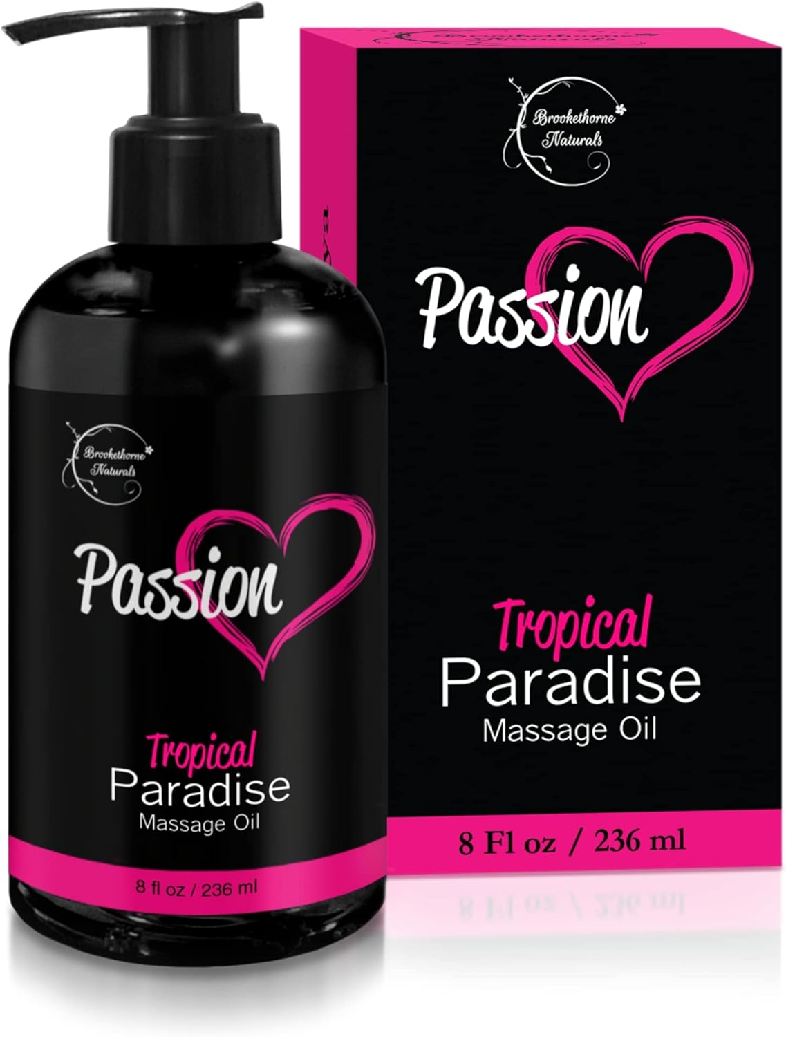 Aceite de Masaje Sensual – Aroma Paraíso Tropical