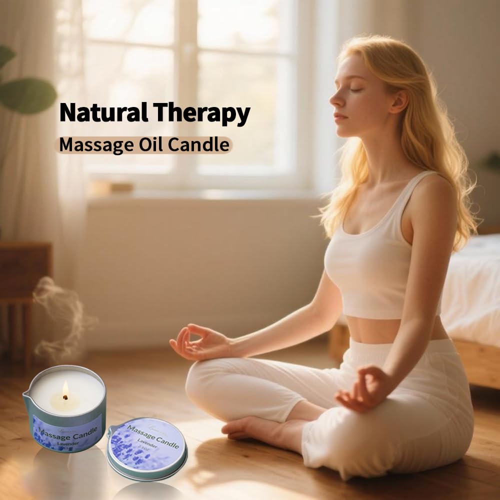 Sensual Soy Massage Candle Set