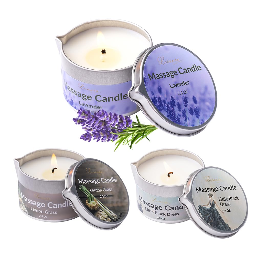 Sensual Soy Massage Candle Set