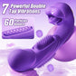 SensuBloom Vibrador 4 en 1 – Golpea, Succiona, Lame, Vibra