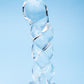 Dildo de cristal trenzado serafín Clarity