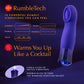 Colorete Oh My Gem Misterio Calentamiento Vibrador Punto G Zafiro