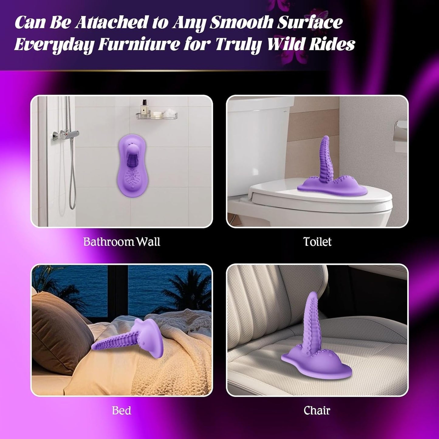 Dildo para montar RodeoGrip Swing Saddle