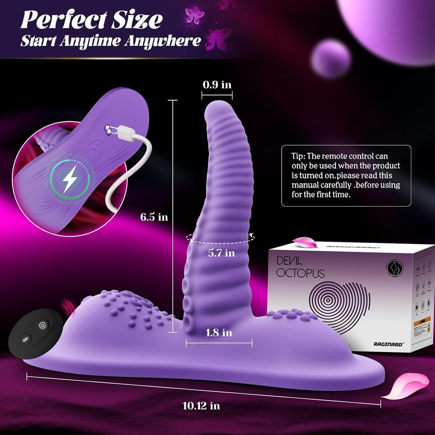 Dildo para montar RodeoGrip Swing Saddle