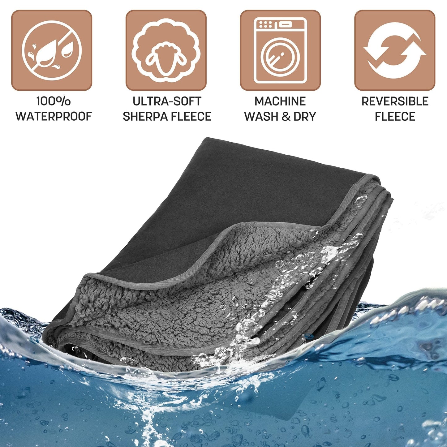 Sherpa Waterproof Intimate Adventure Blanket