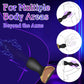 Vibromasseur perlé ShockSpire – Contrôle Électro & Vibrations