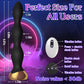 Vibromasseur perlé ShockSpire – Contrôle Électro & Vibrations