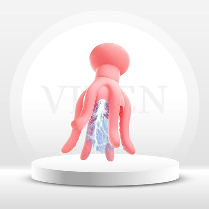Vibrador de Pezones Eléctrico Shocktopus