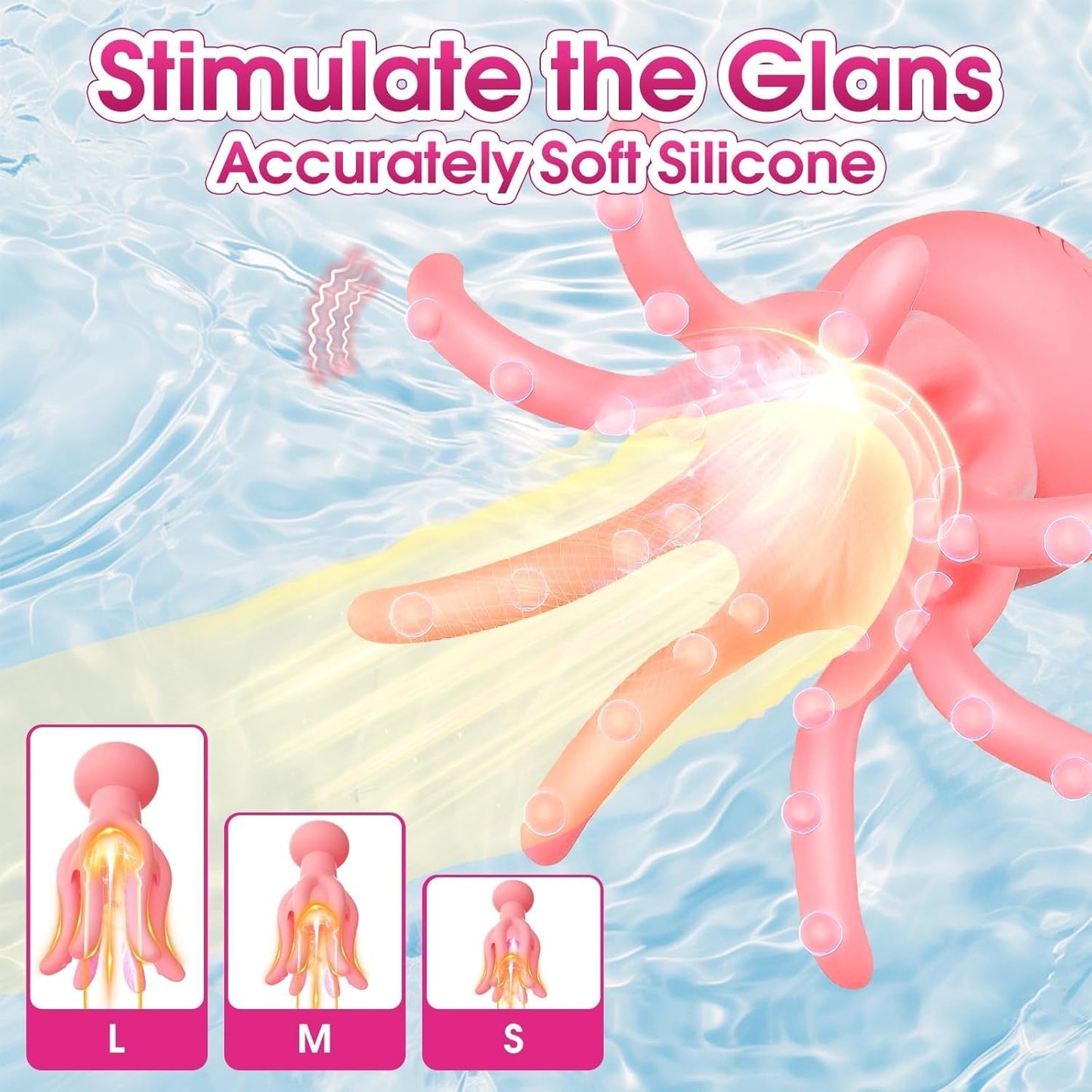 Vibrador de Pezones Eléctrico Shocktopus