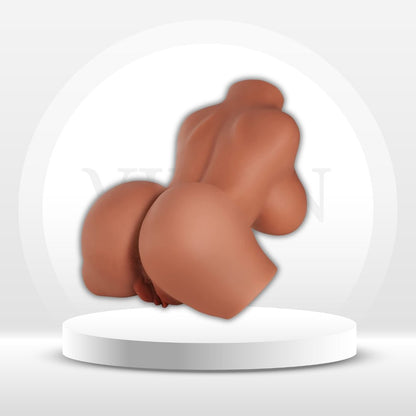 SiennaCurve Realistic Sex Doll Torso Masturbator 3-in-1