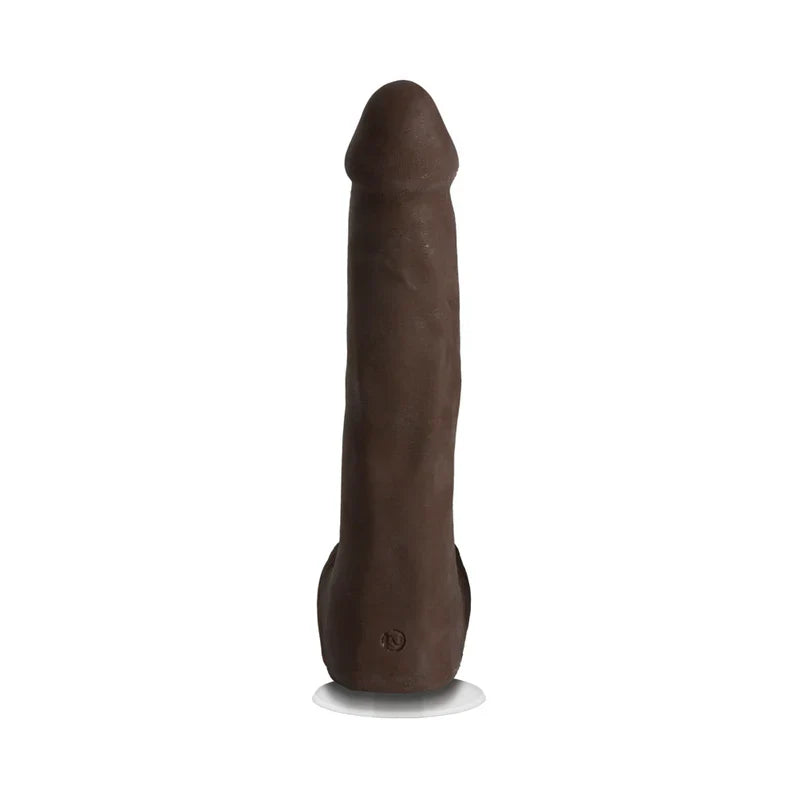 Doc Johnson Signature Cocks: Rob Piper – Godemichet réaliste de 26,7 cm, coloris chocolat