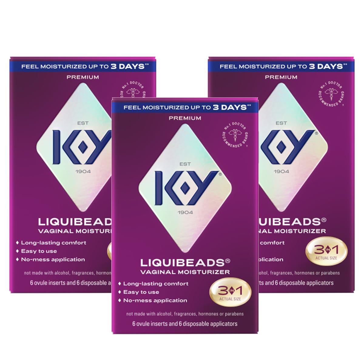 Silicone Intimate Moisture Bead Inserts
