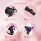SilkSeeker 7" Curved Silicone Strap-On Dildo & Harness