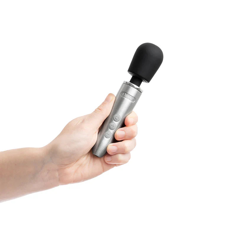 Masajeador de varita compacto Doxy Go | Potencia profunda y vibrante para viajar