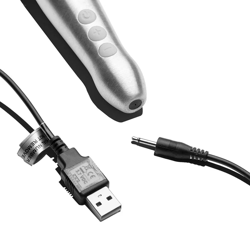 Masajeador de varita compacto Doxy Go | Potencia profunda y vibrante para viajar