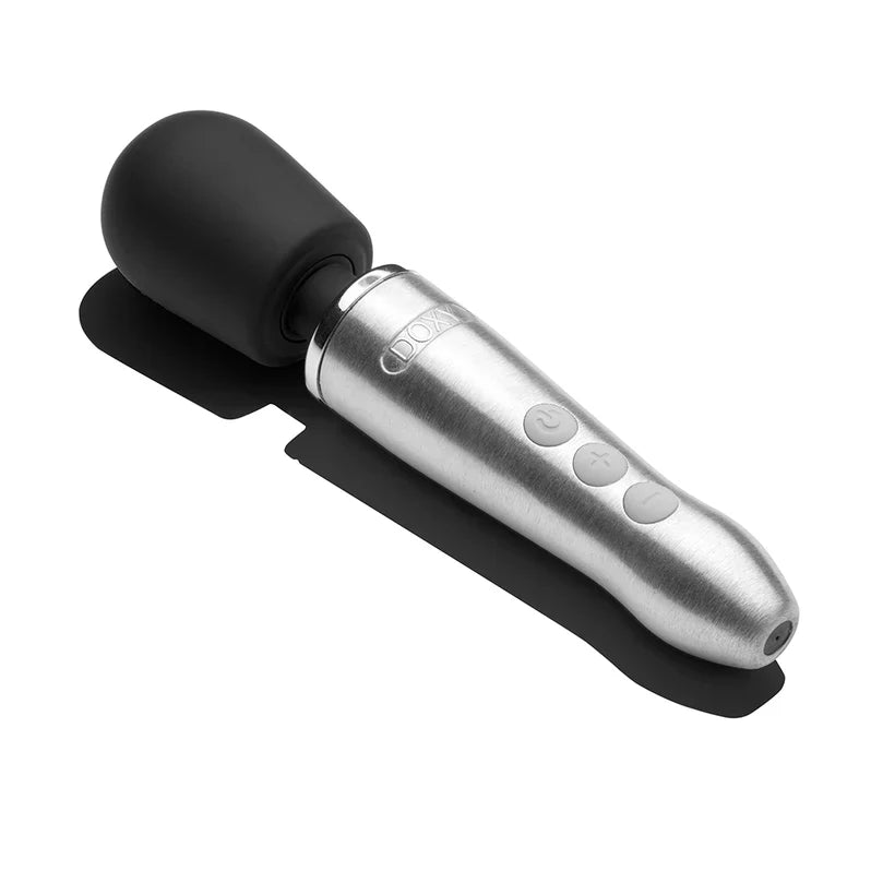 Masajeador de varita compacto Doxy Go | Potencia profunda y vibrante para viajar