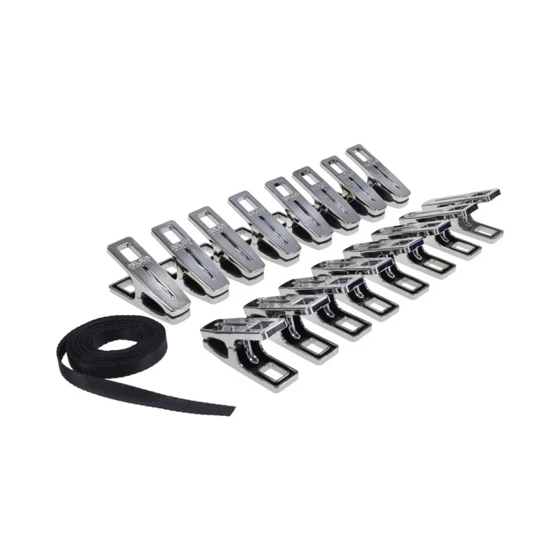 Pasadores de ropa con cremallera Edge Body - Set de sensación sensorial ajustable