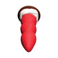 Simply Sweet Strawberry Sweet Cream Silicone Dildo