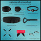 SinGrip Juego de arneses BDSM de 9 piezas