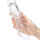 Size Up Studded Clear View Penis Extender with Ball Loop