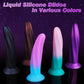 SlimGlide 6" Slim Silicone Beginner Dildo Suction Cup