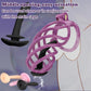SoftBind Hollow Silicone Urethral Plug Chastity Sound