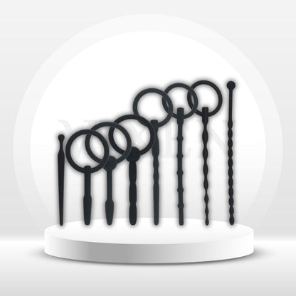 SoftEight 8-Piece Silicone Urethral Sound & Plug Set