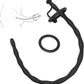SoftReach Hollow Silicone Urethral Sound with 2 Rings
