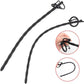 SoftReach Hollow Silicone Urethral Sound with 2 Rings