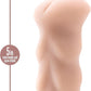 Estimulador anal SoftX Pocket Pussy con canal granulado
