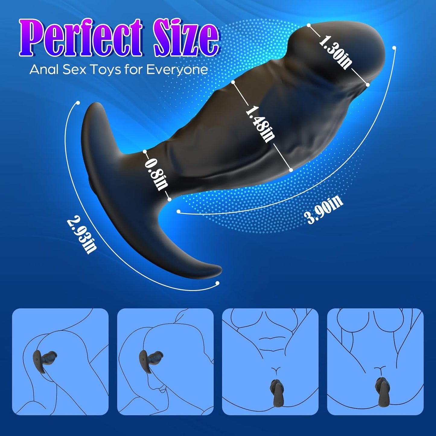 SpinPulse App Rotating Anal Plug