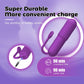 Vibrador de bala con textura en espiral SpiralPulse