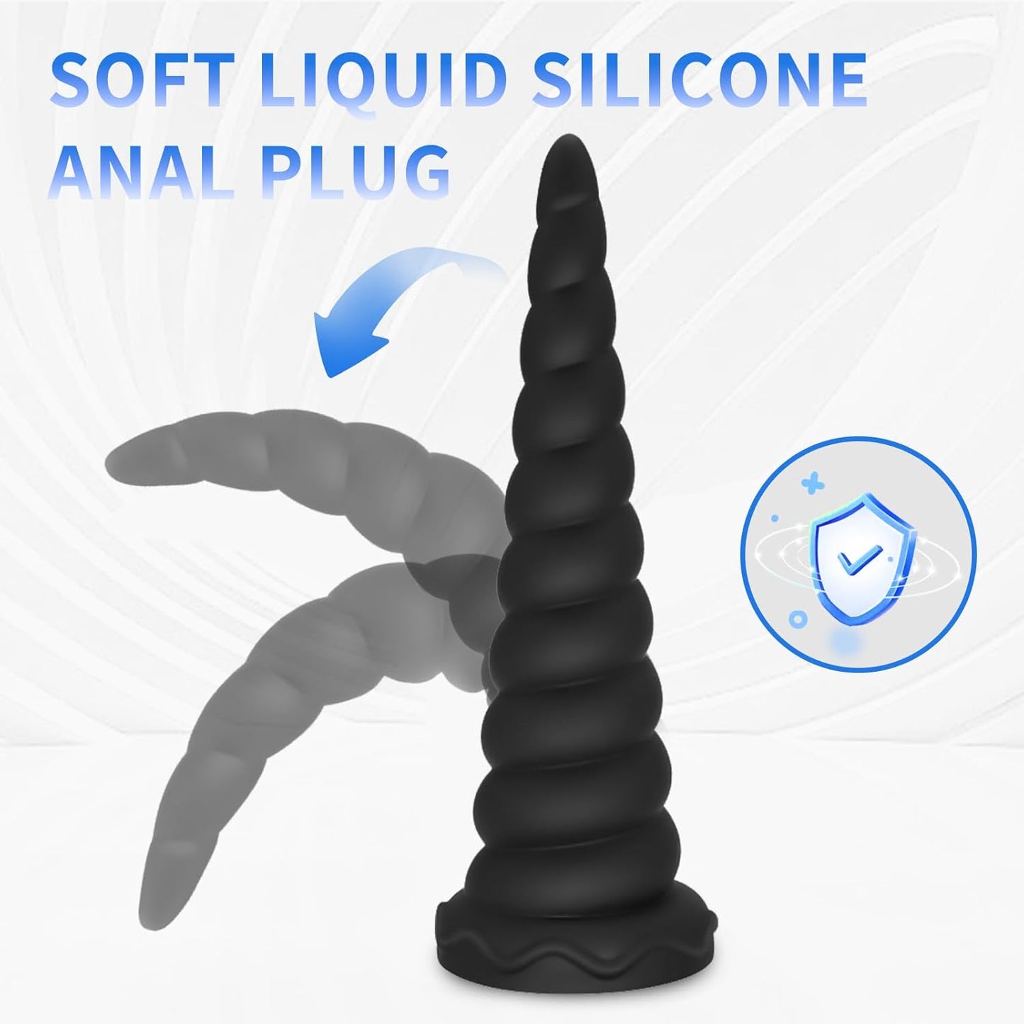 Tapón anal de silicona líquida SpiralRide
