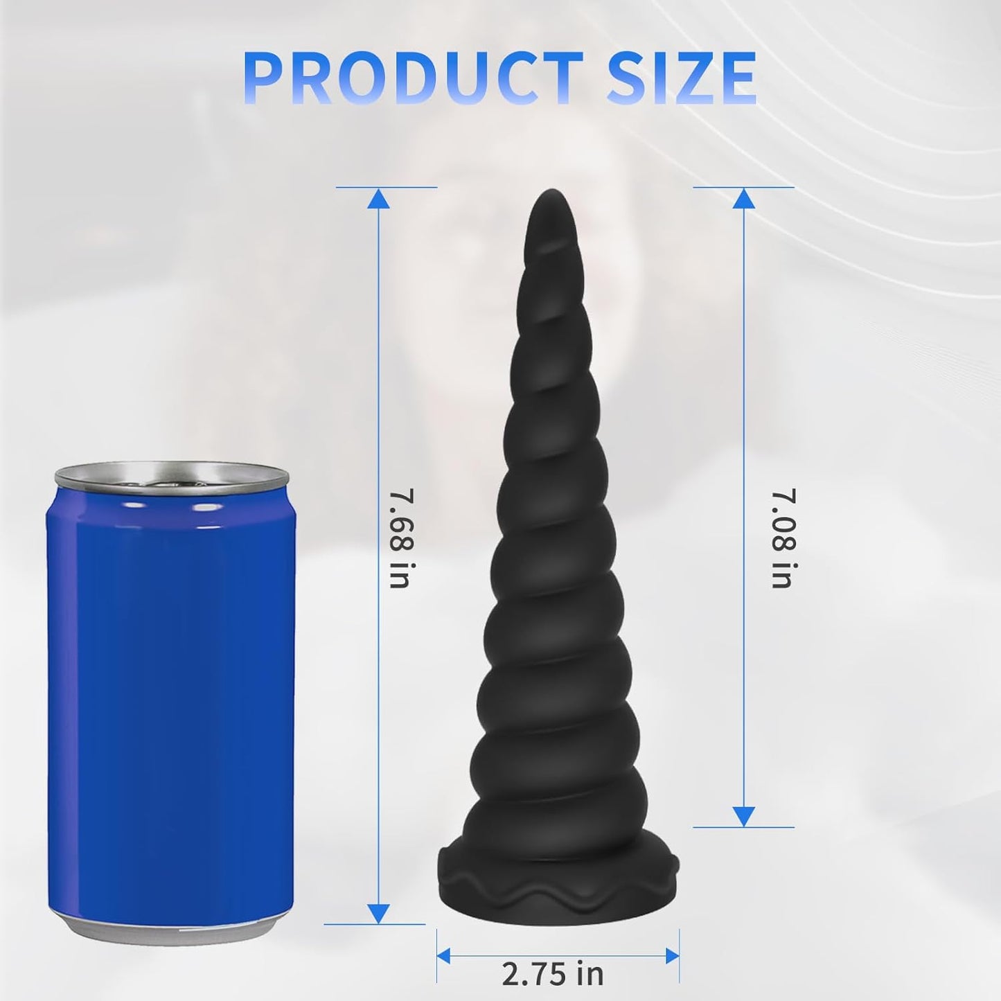 Tapón anal de silicona líquida SpiralRide