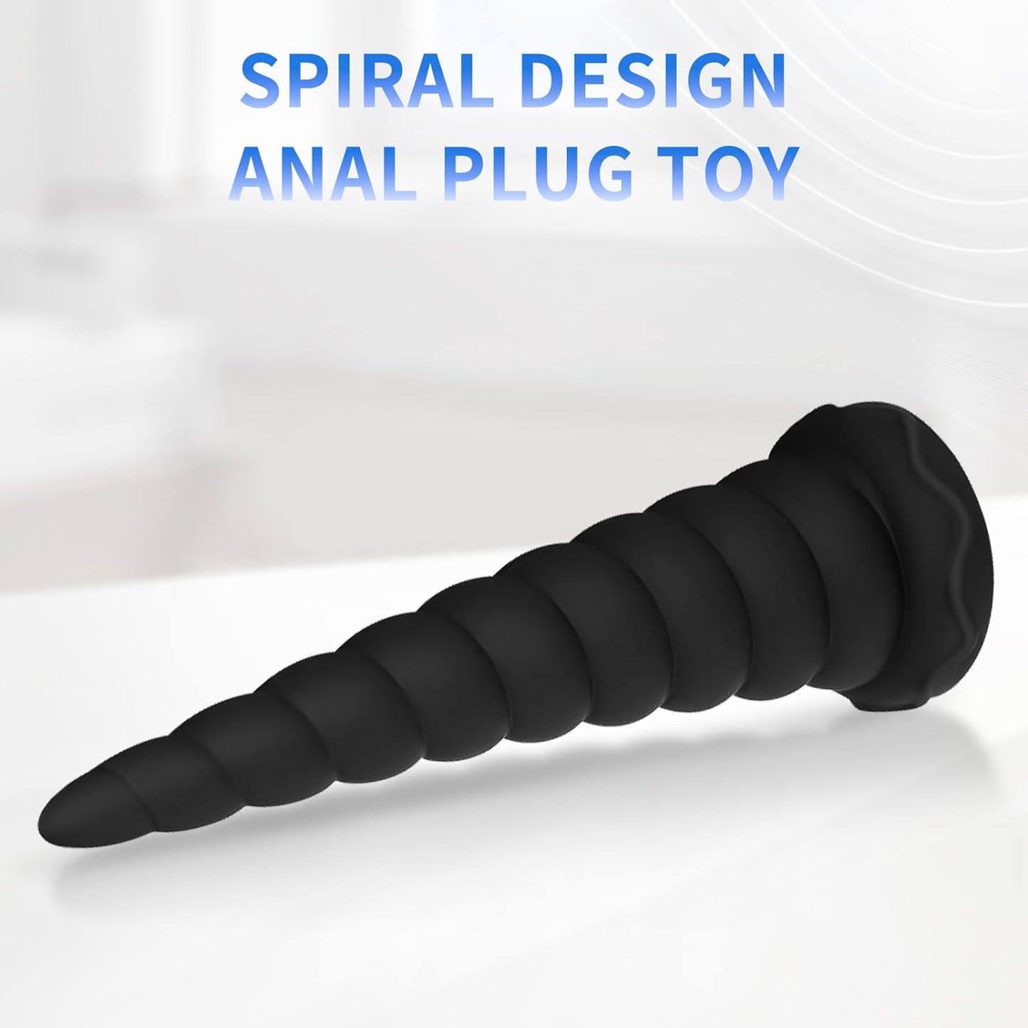 Tapón anal de silicona líquida SpiralRide