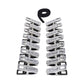 Pasadores de ropa con cremallera Edge Body - Set de sensación sensorial ajustable