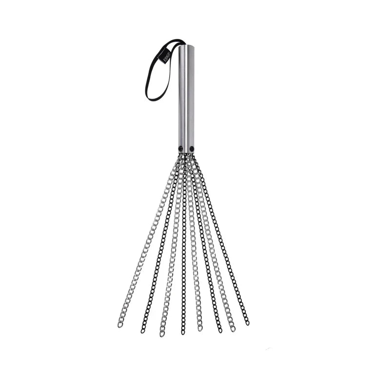Sportsheets Edge Flogger de Cadena Metálica – Impacto Pesado y Juego de Temperatura