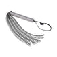 Sportsheets Edge Flogger de Cadena Metálica – Impacto Pesado y Juego de Temperatura