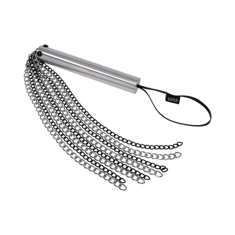 Sportsheets Edge Flogger de Cadena Metálica – Impacto Pesado y Juego de Temperatura