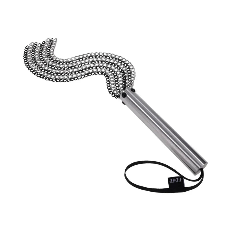 Sportsheets Edge Flogger de Cadena Metálica – Impacto Pesado y Juego de Temperatura