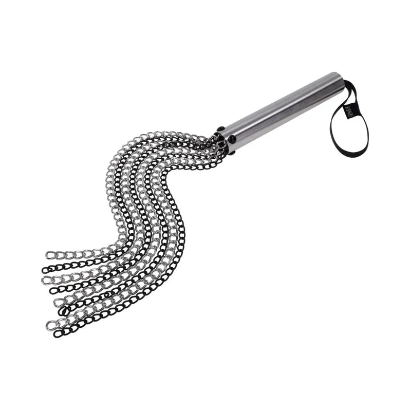 Sportsheets Edge Flogger de Cadena Metálica – Impacto Pesado y Juego de Temperatura