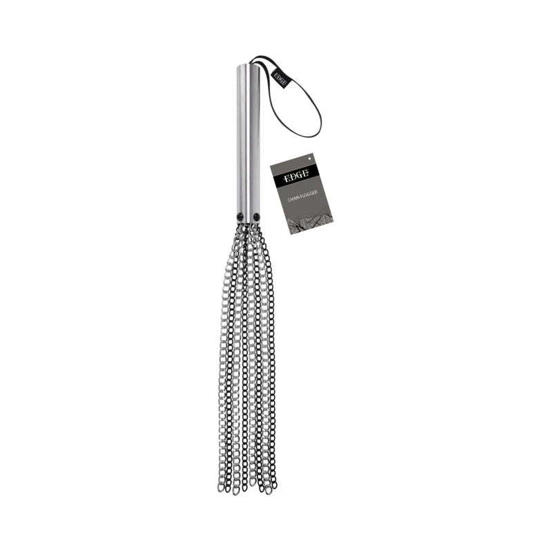 Sportsheets Edge Flogger de Cadena Metálica – Impacto Pesado y Juego de Temperatura
