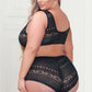Plus Size Cuddle Close Sweater Bra Set