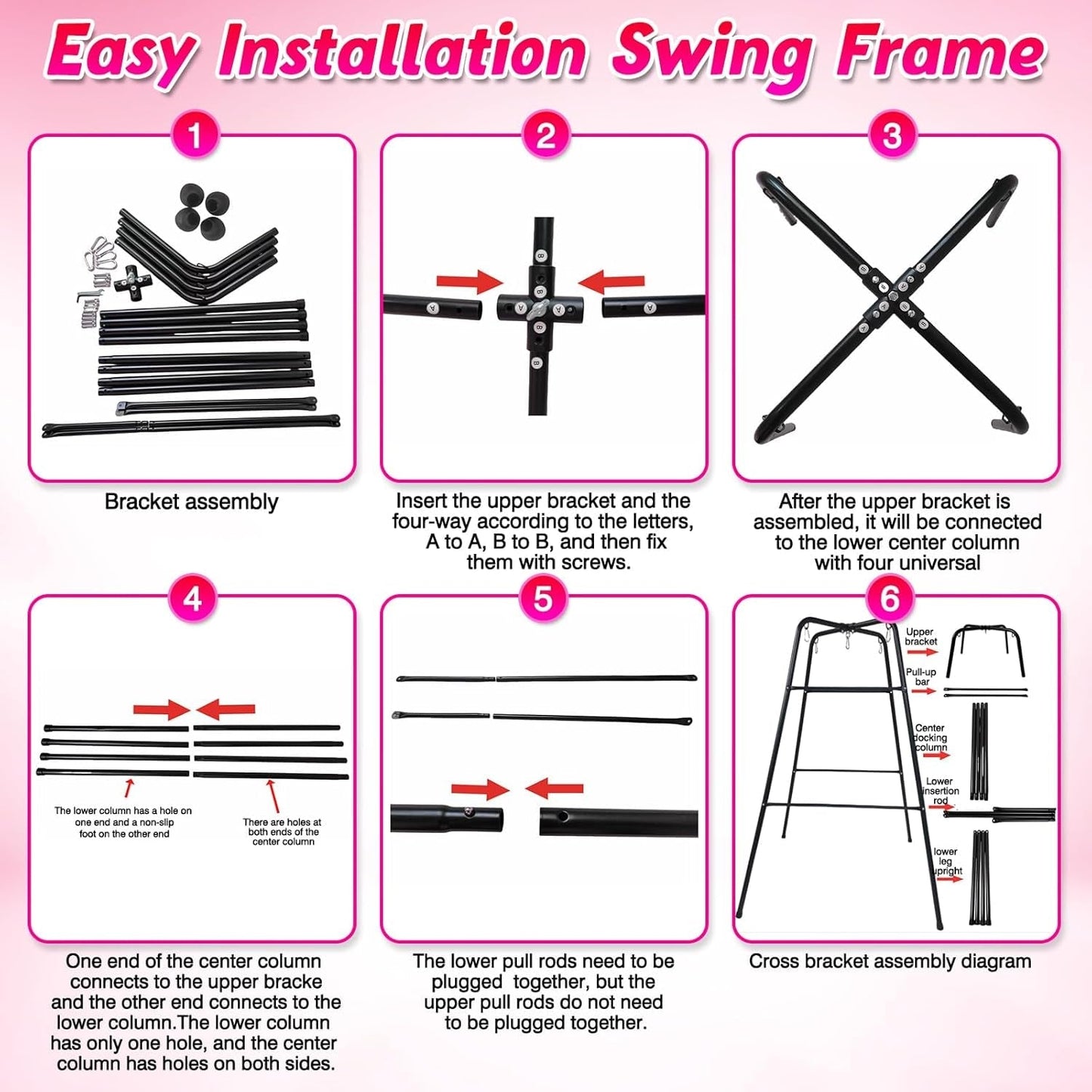 StandFree Freestanding Sex Swing Frame & Sling 800lb