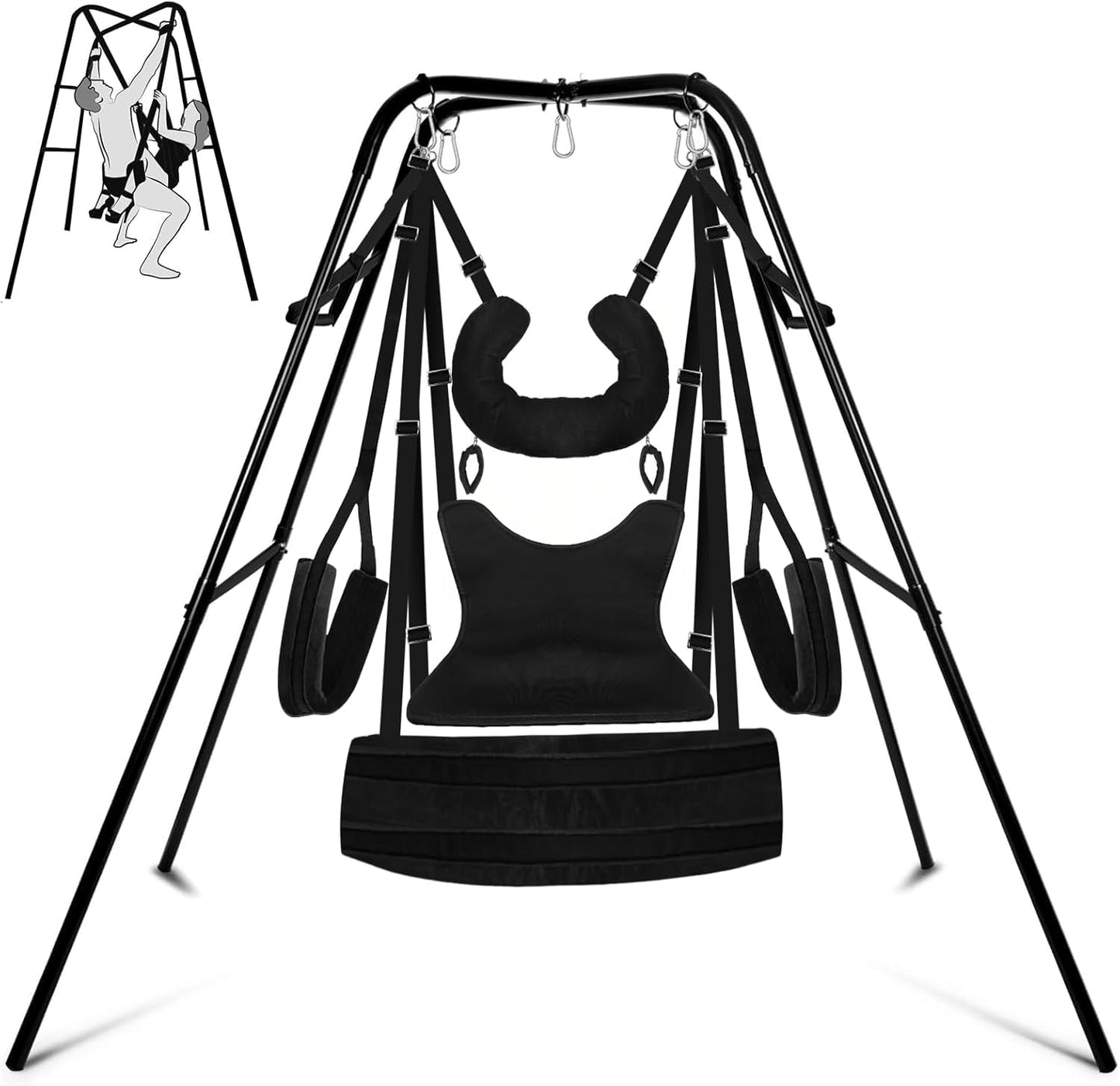 StandFree Freestanding Sex Swing Frame & Sling 800lb