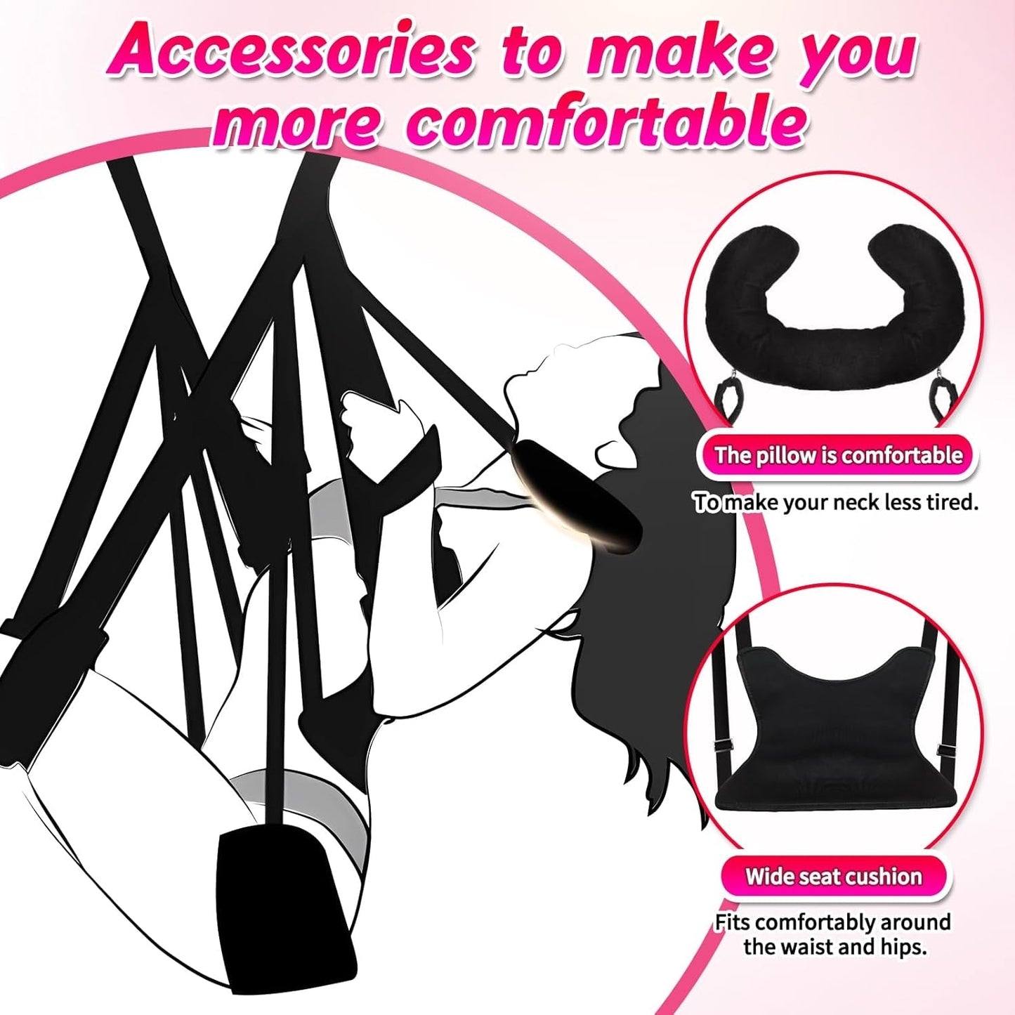 StandFree Freestanding Sex Swing Frame & Sling 800lb