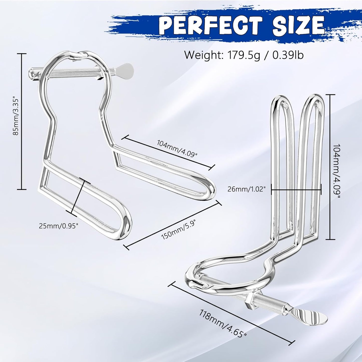 Dilatador anal ajustable SteelBloom (2,54 cm – 14,99 cm)